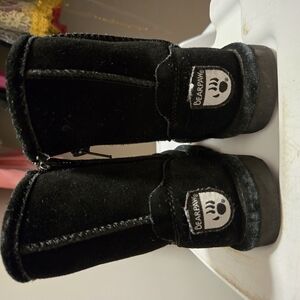 BearPaw Kids Black Boots